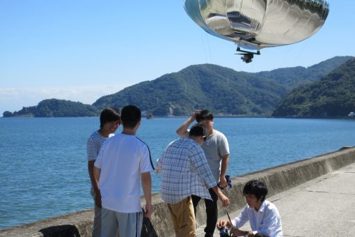 【機械システム工学科】因島の藻場を空撮！