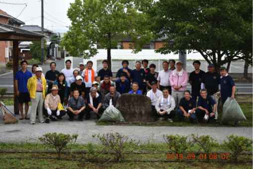 【地域活動】学生・教員　清掃活動で汗を流す！ 