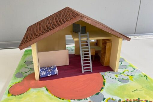 【建築学科】びんご建築女子による「夏休み子ども模型教室」を準備中！ 