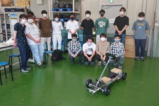 【工学部】「学生フォーミュラに挑戦」授業で電気自動車が動きました！