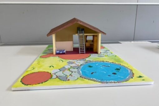 【建築学科】子ども模型教室のキットづくり　夏休み子ども建築模型教室工学部レポート　その１ 