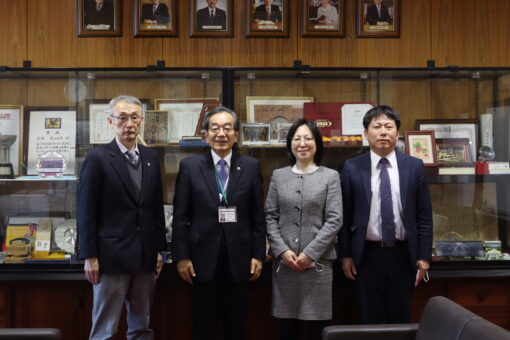 【国際交流】釜山外国語大学校のご担当者が来学！