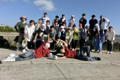 【サークル】海洋生物研究会～今年も松永湾の清掃活動を実施しました！～ 