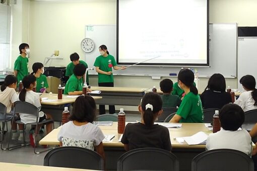 【健康栄養科学科（生命栄養科学科から令和6年4月名称変更】小学生向け食育イベントを開催しました！ 