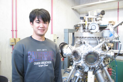 【機械システム工学科】坂本 流誠さん：これまでの経験を発展させて新しいものづくり