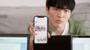 ビデオクリップの1場面