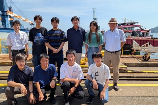 【機械システム工学科】進水式を見学しました!