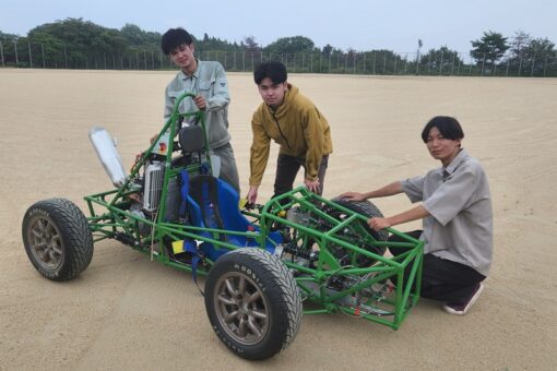 【機械システム工学科】フォーミュラーカーの完成&試験走行!