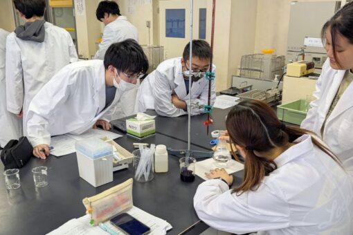 フィールド生態環境実習（２）「生活環境の保全に関する環境基準項目の測定とグループ発表」