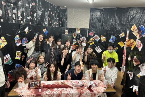 【心理学科】三蔵祭でお化け屋敷を開催しました！