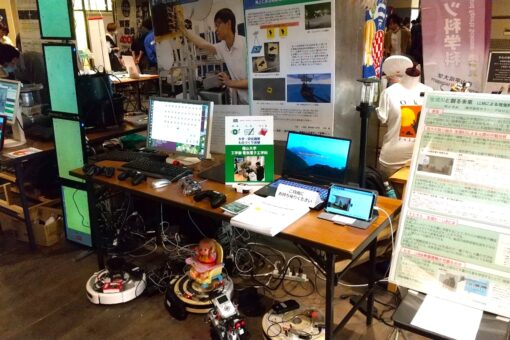 【電気電子工学科】じばさんフェア2025に参加、研究内容を紹介！