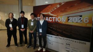 会場で記念撮影