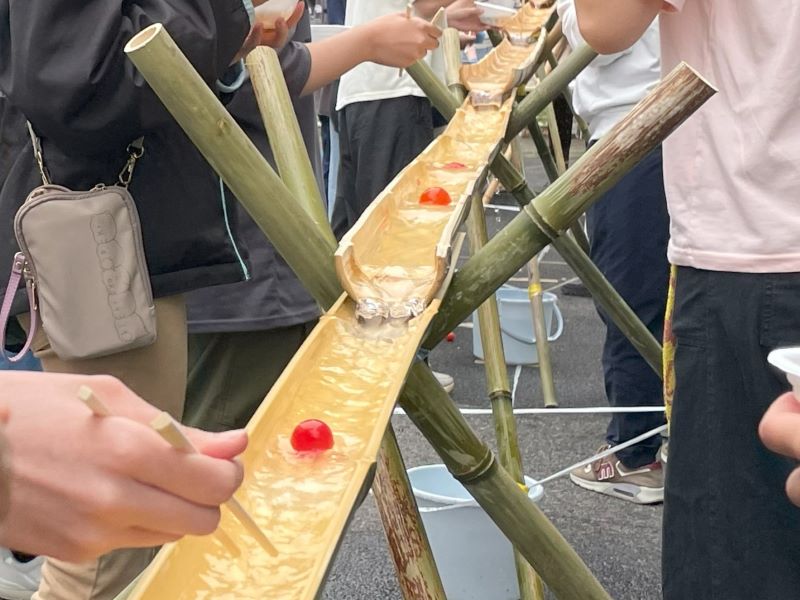 流しそうめん