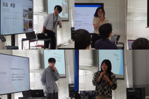 【情報工学科】就活サポート！就職体験発表会を実施しました 