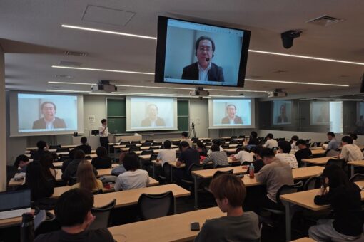 【経済学科】大学の学びが実社会でどのように活用されているか―日本最大の信用調査機関最である帝国データバンク研究員による講演会を開催