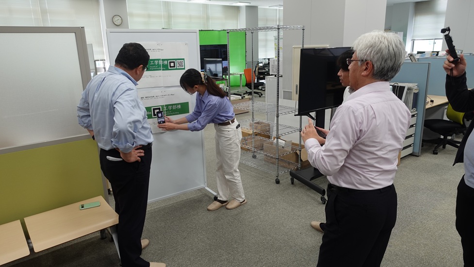 ARマップ案内板