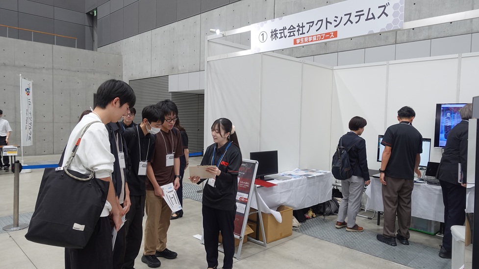 展示会場の様子
